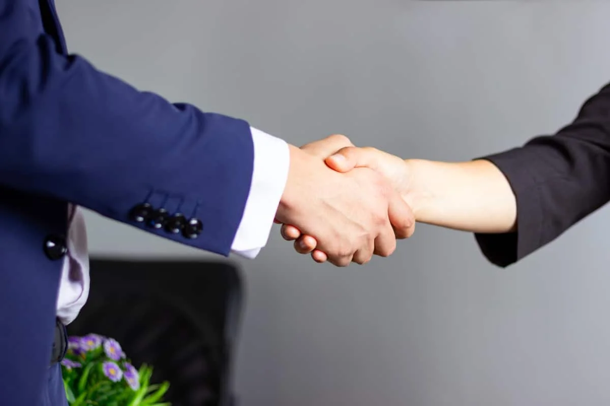 Business Handshake for Deal or Partnership